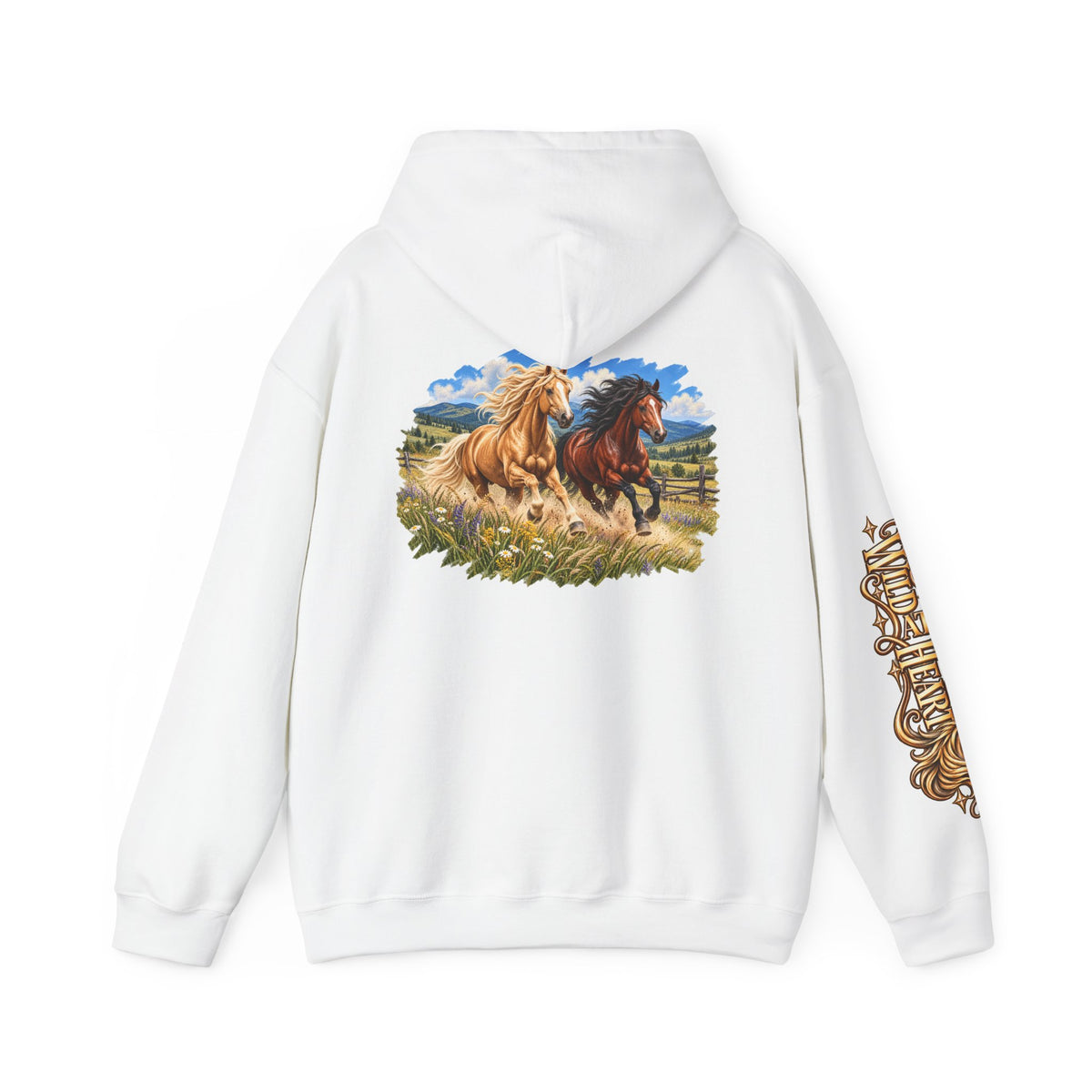 Horse Lover Western Equestrian Art Hoodie