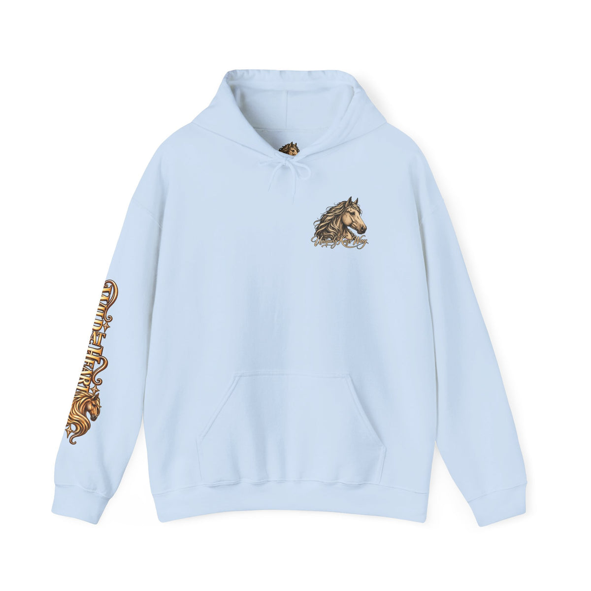 Horse Lover Western Equestrian Art Hoodie