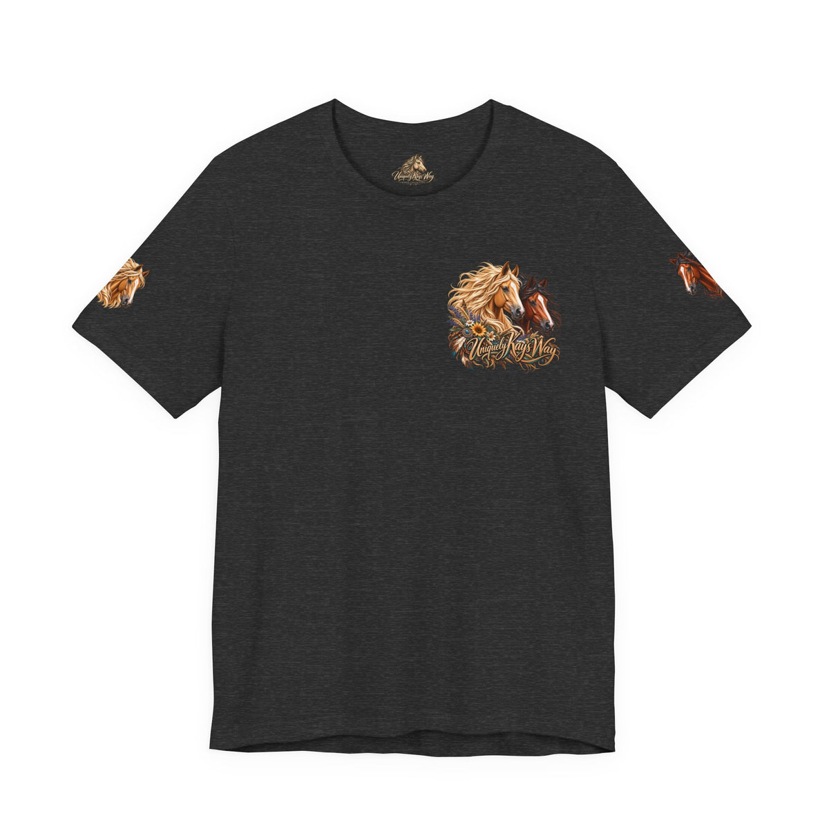 UKW Horse Collection — Vintage Equestrian Graphic T‑Shirt