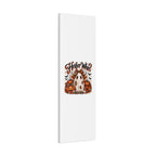 Halloween Highland Cow Ghost Matte Canvas