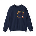 Cozy Christmas Wreath Sweatshirt — "Joyful" Holiday Cookie & Cocoa Crewneck