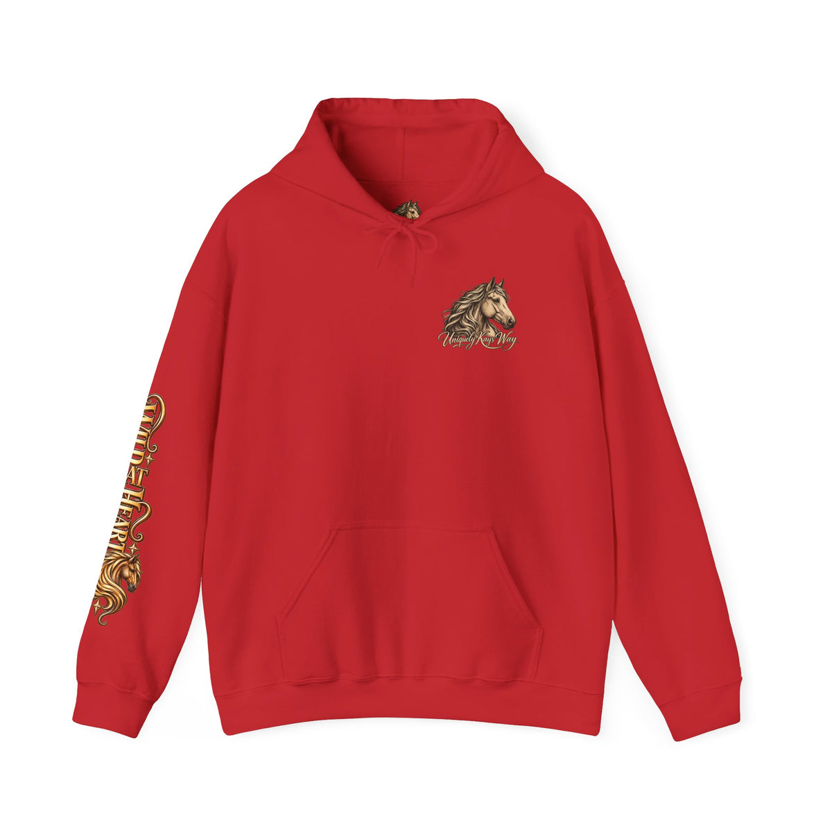 Horse Lover Western Equestrian Art Hoodie