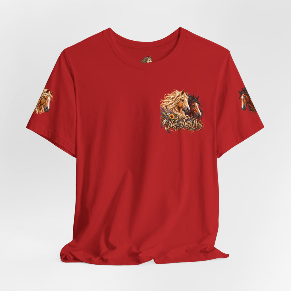 UKW Horse Collection — Vintage Equestrian Graphic T‑Shirt