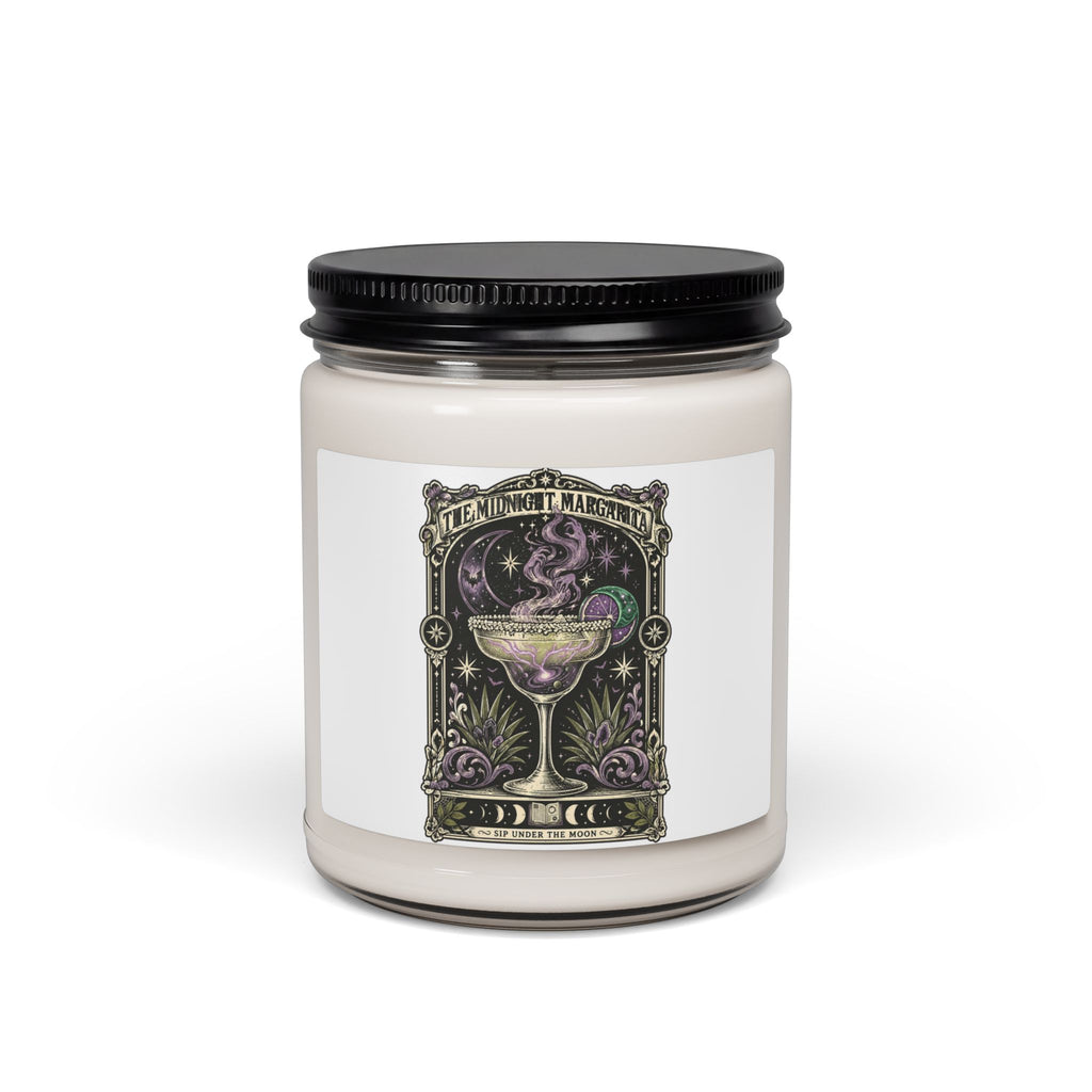 Midnight Margarita Art Nouveau Candle, Soy Wax 9oz | Cocktail Witchcore