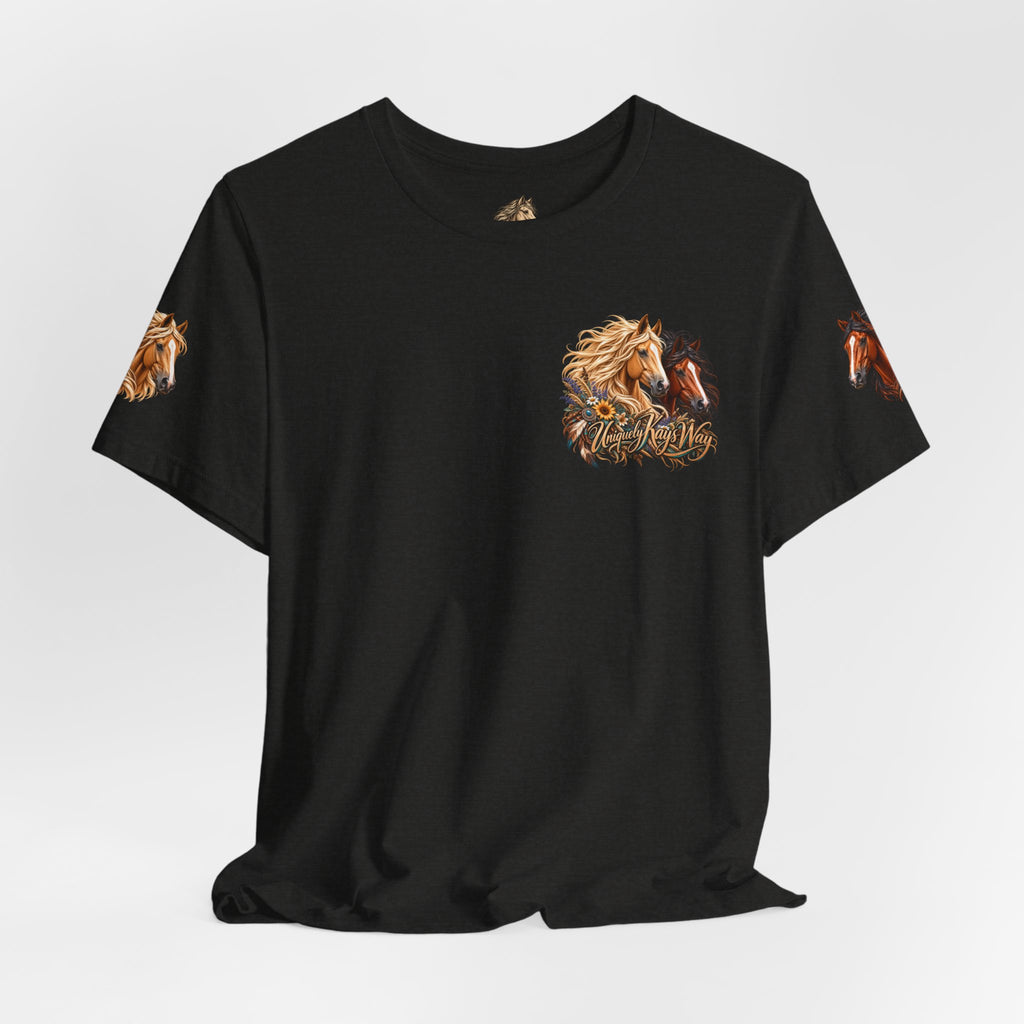 UKW Horse Collection — Vintage Equestrian Graphic T‑Shirt
