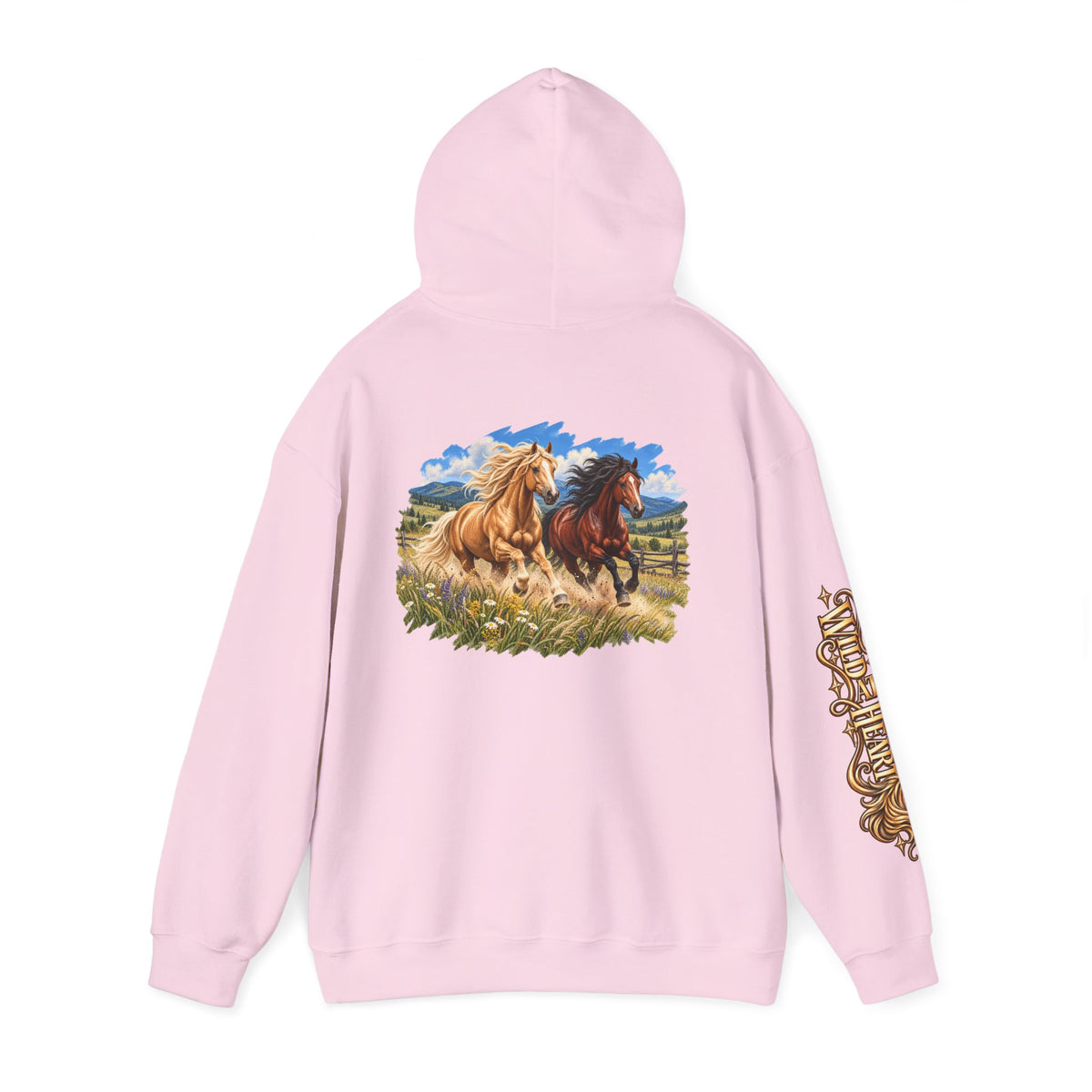 Horse Lover Western Equestrian Art Hoodie