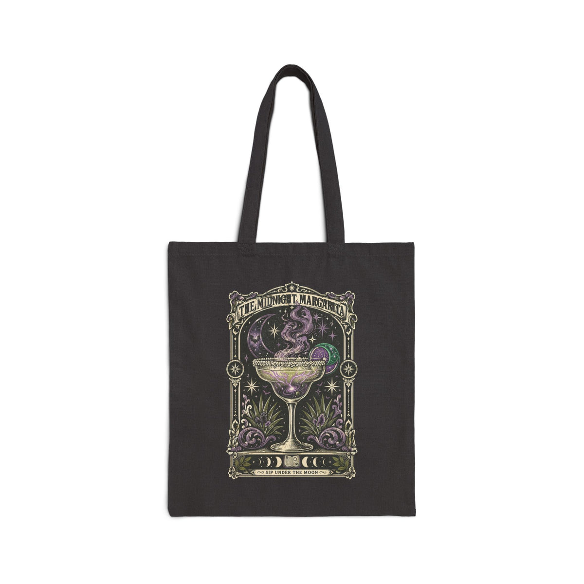 Midnight Margarita Tarot Art Tote | Cosmic Cocktail Tote