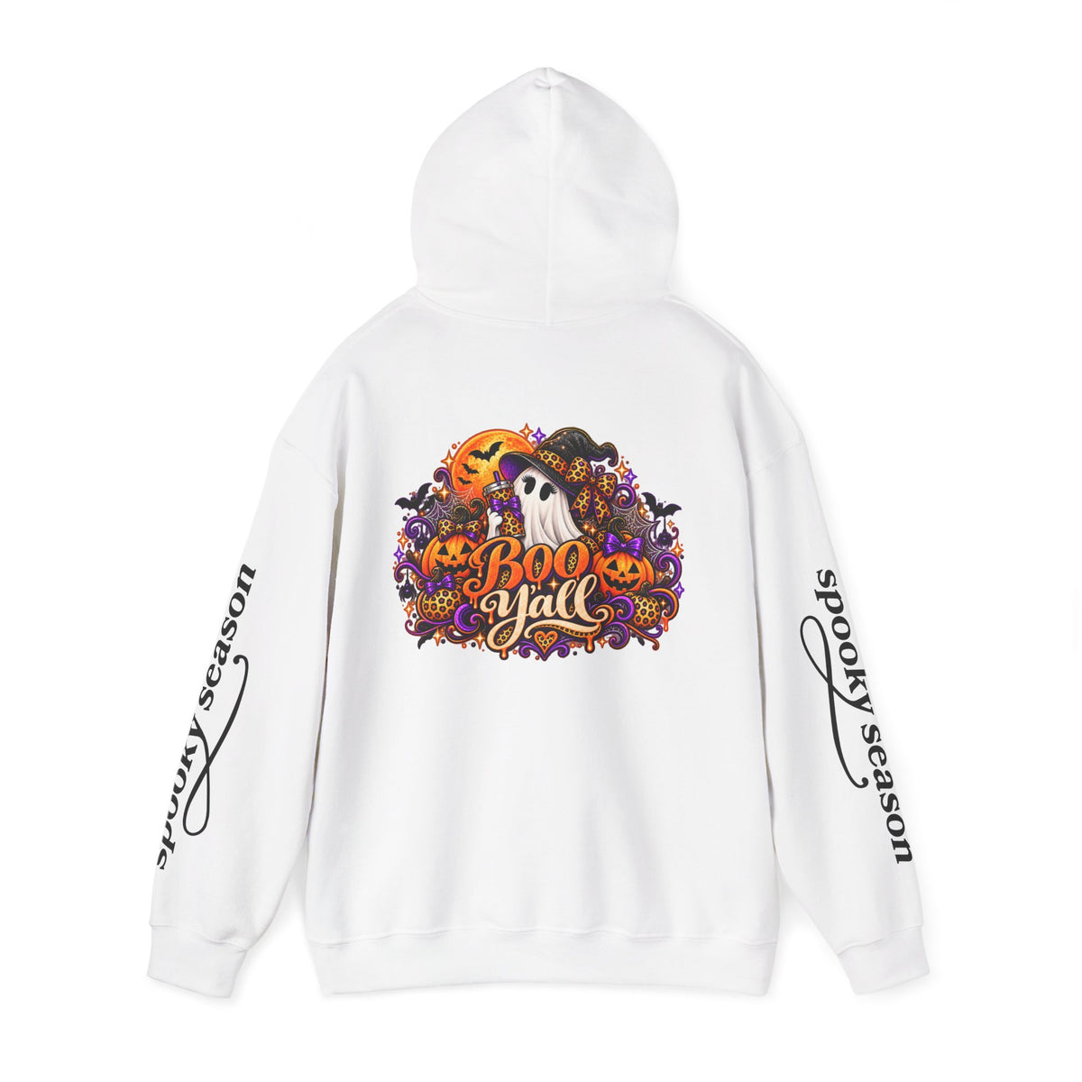 Boo Y'all Spooky Season Halloween Hoodie