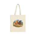 Horse Run Canvas Tote