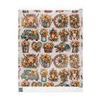 Rustic Farmhouse Sunflower Wrapping Paper
