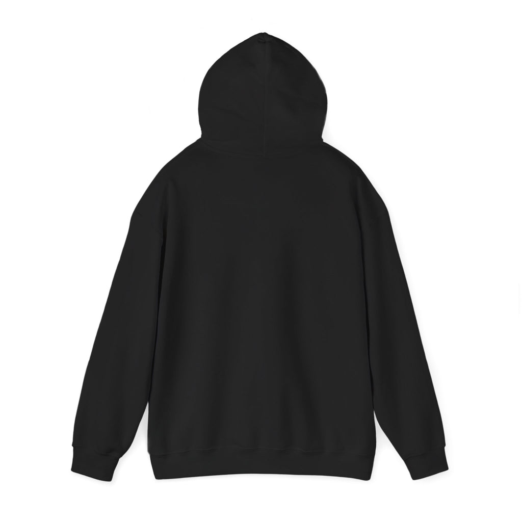 Joyful Autumn Hoodie — Cozy Fall Leaves & Hot Cocoa Graphic Sweatshirt