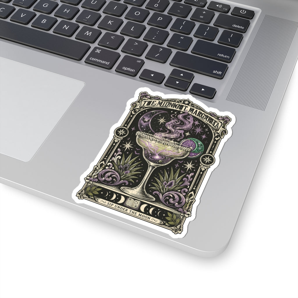 Midnight Margarita Sticker | Witchy Cocktail, Moonlit Aesthetic