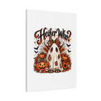 Halloween Highland Cow Ghost Matte Canvas