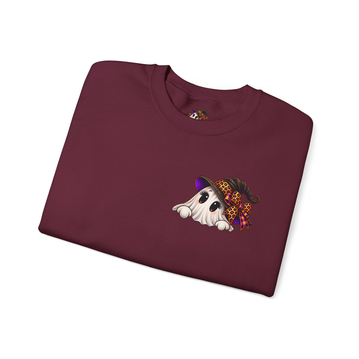 Boo Y’all Halloween Ghost Crewneck Sweatshirt