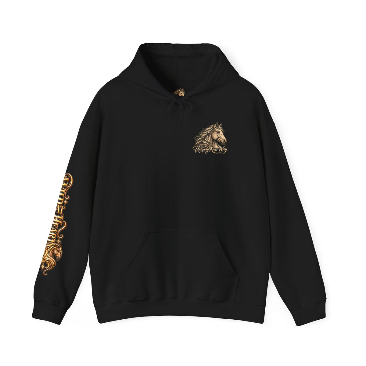 Horse Lover Western Equestrian Art Hoodie
