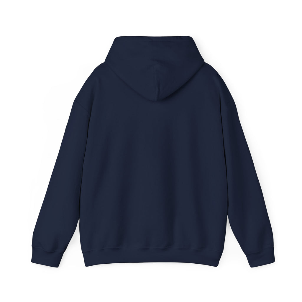 Joyful Autumn Hoodie — Cozy Fall Leaves & Hot Cocoa Graphic Sweatshirt