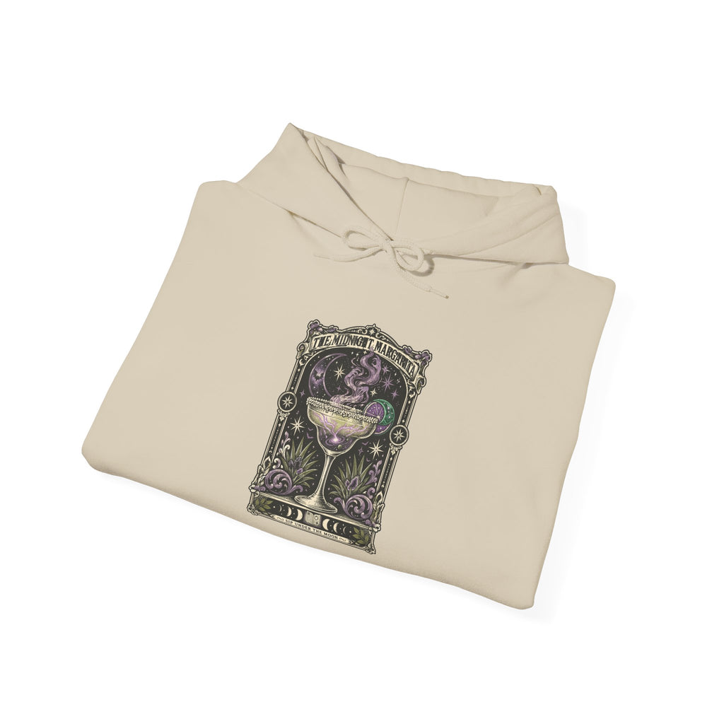 Midnight Margarita Tarot Style Hoodie | Cocktail Gothic, Moonlit Baroque