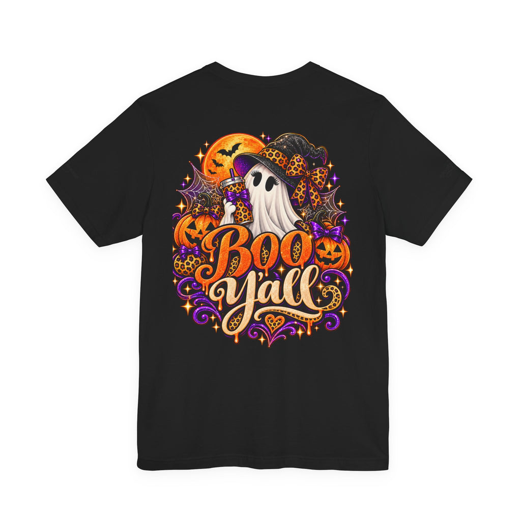 Boo Y’all Halloween Ghost Graphic Tee