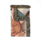 Personalized Photo & Message Woven Blanket – Custom Family, Baby, Pet & Keepsake Gift