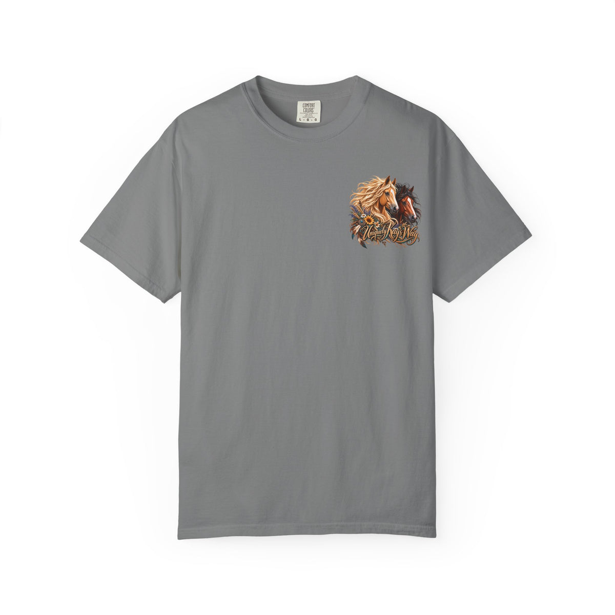 UKW Horse Collection - Running Horses T-Shirt — Majestic Wild Horse Graphic Tee