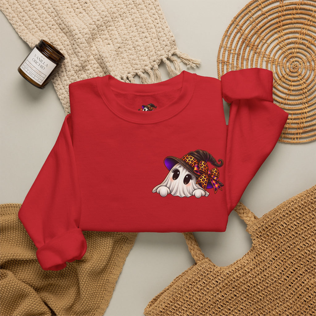 Boo Y’all Halloween Ghost Crewneck Sweatshirt