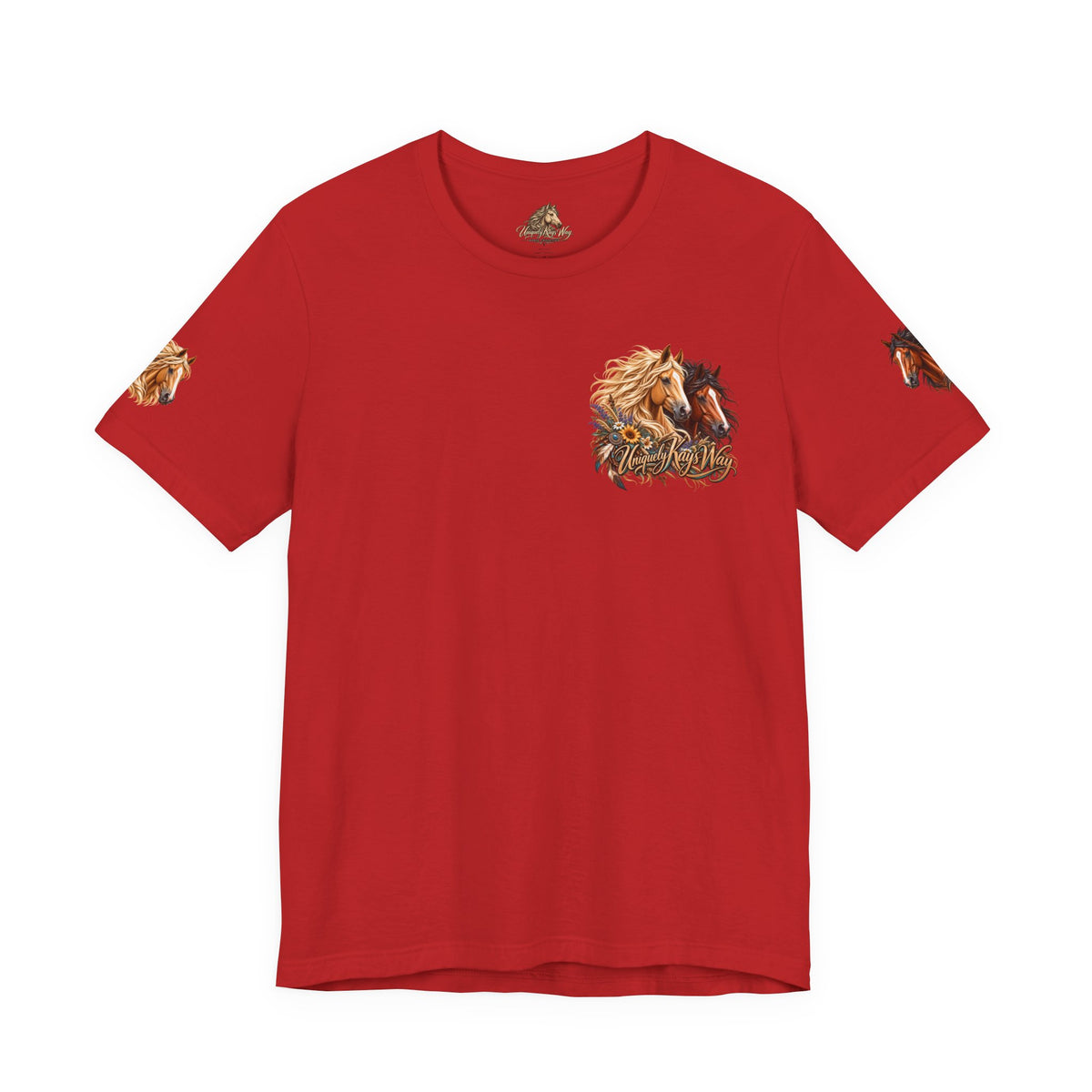 UKW Horse Collection — Vintage Equestrian Graphic T‑Shirt