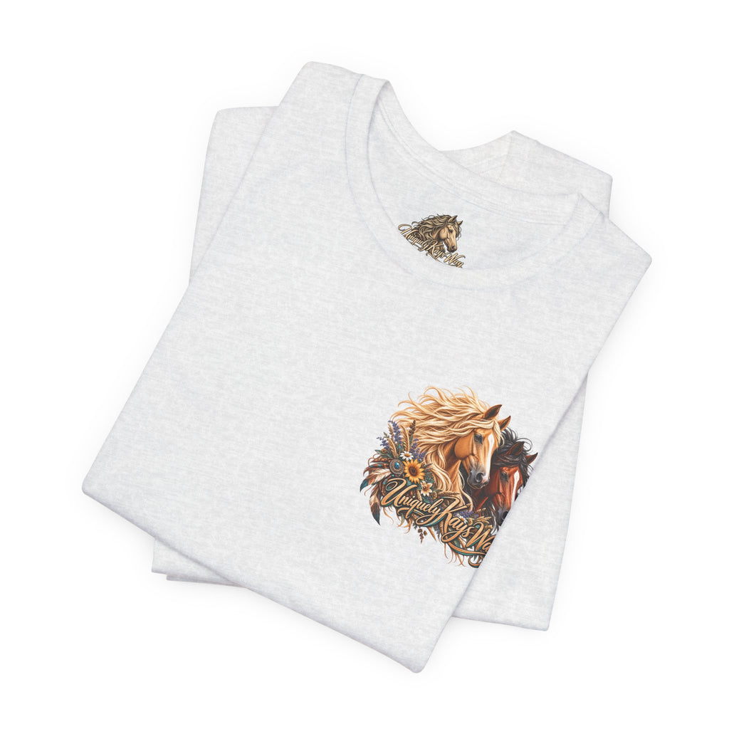 UKW Horse Collection — Vintage Equestrian Graphic T‑Shirt