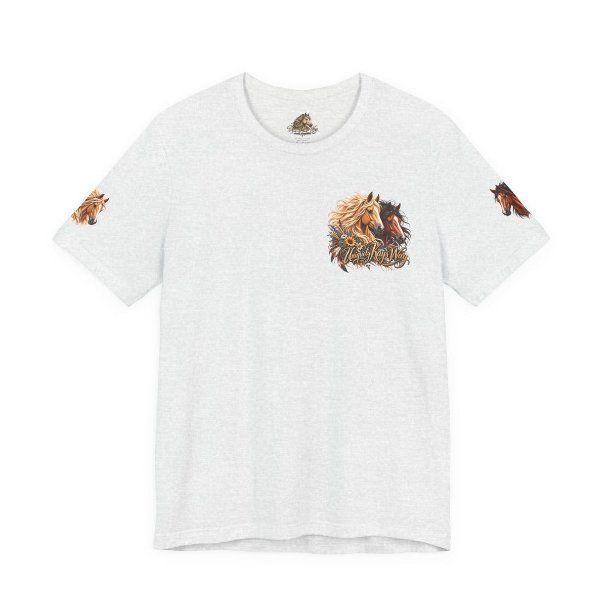 UKW Horse Collection — Vintage Equestrian Graphic T‑Shirt