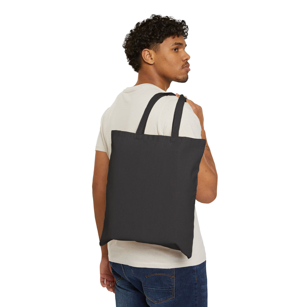 Christmas Gingerbread Tote Bag — Joyful Holiday Cotton Canvas Tote
