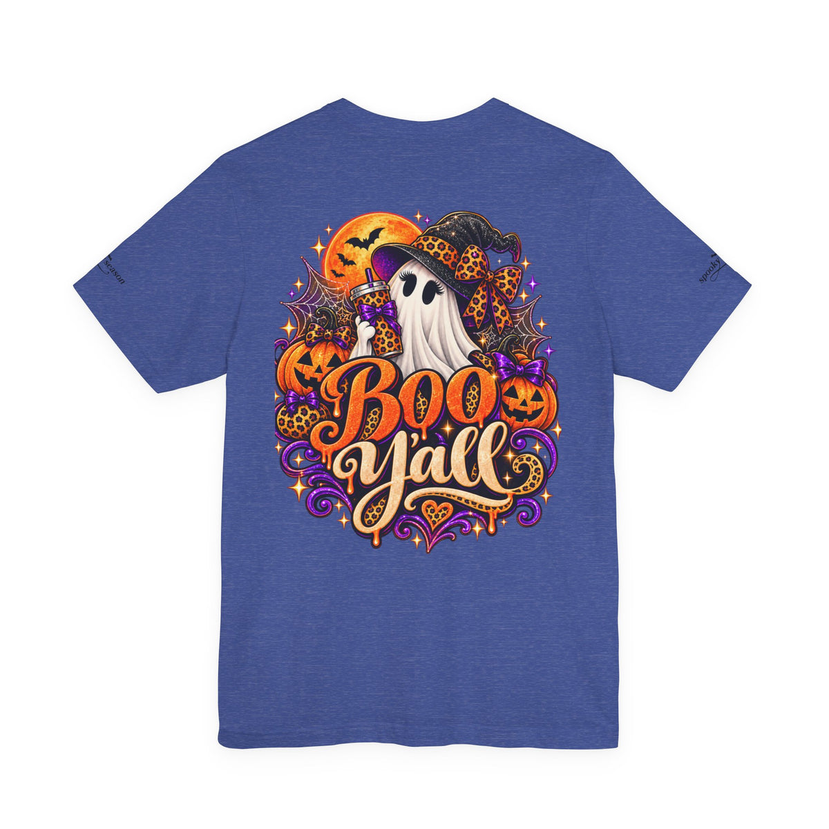 Boo Y’all Halloween Ghost Graphic Tee