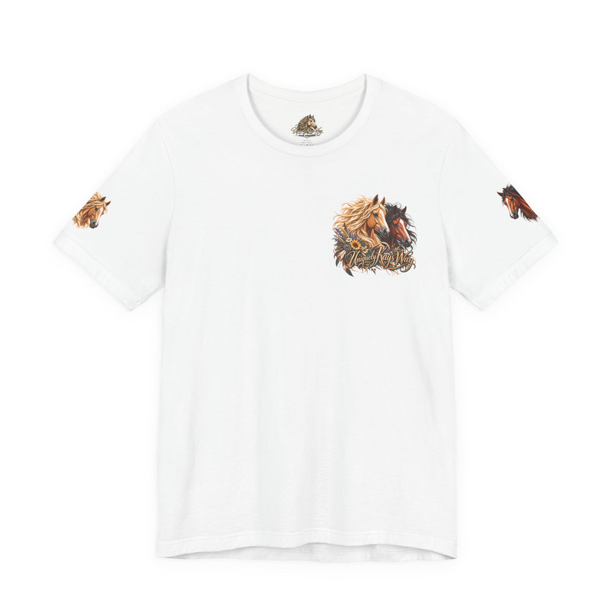 UKW Horse Collection — Vintage Equestrian Graphic T‑Shirt