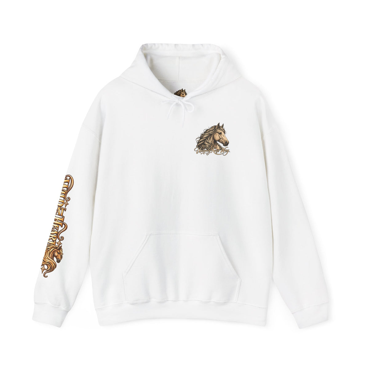 Horse Lover Western Equestrian Art Hoodie