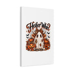 Halloween Highland Cow Ghost Matte Canvas