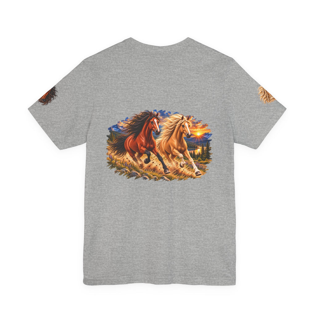UKW Horse Collection — Vintage Equestrian Graphic T‑Shirt