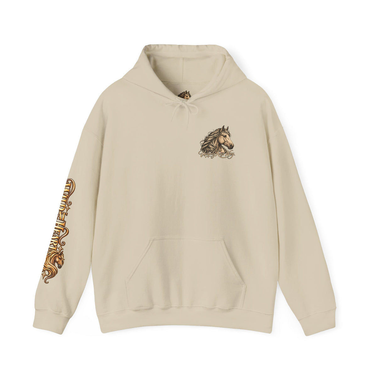 Horse Lover Western Equestrian Art Hoodie