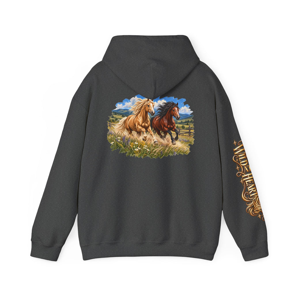 Horse Lover Western Equestrian Art Hoodie