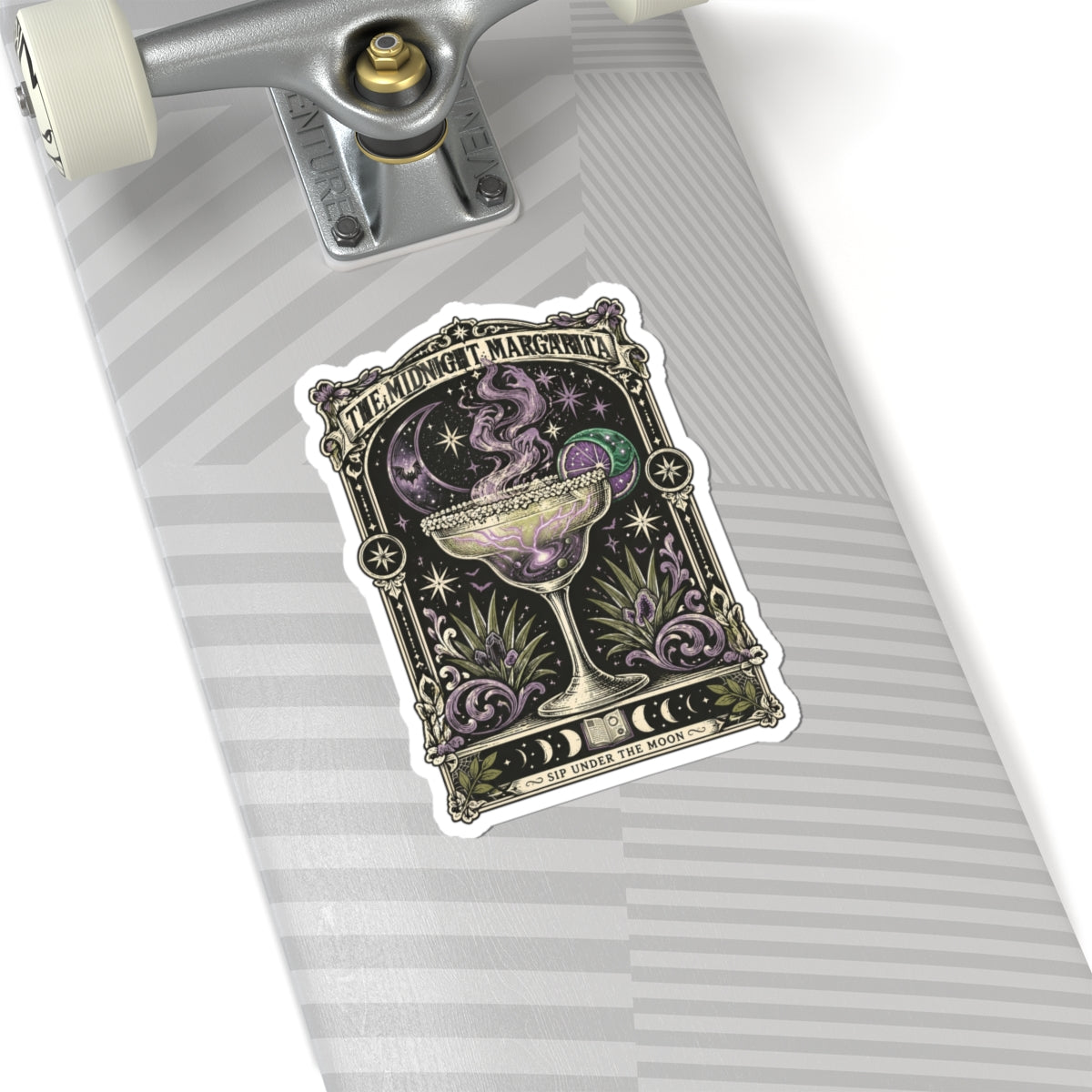 Midnight Margarita Sticker | Witchy Cocktail, Moonlit Aesthetic
