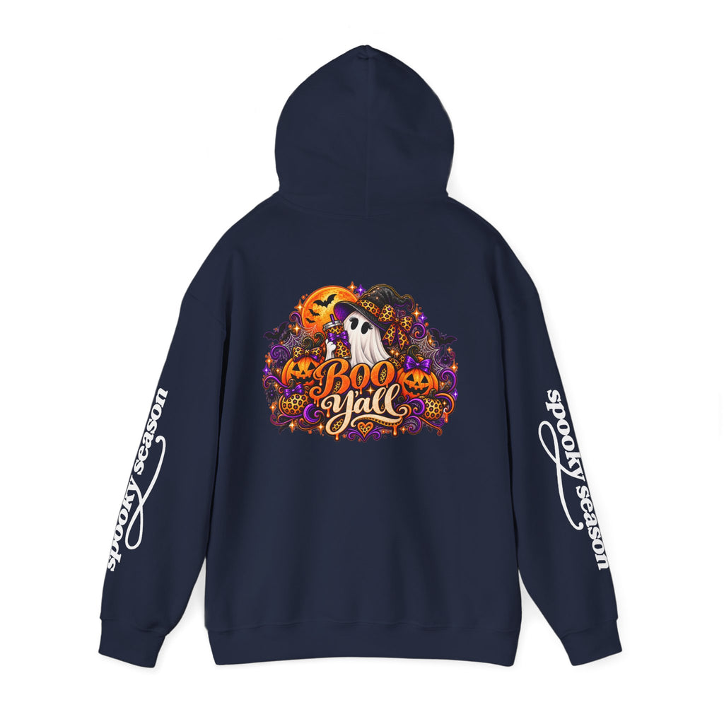 Boo Y'all Spooky Season Halloween Hoodie