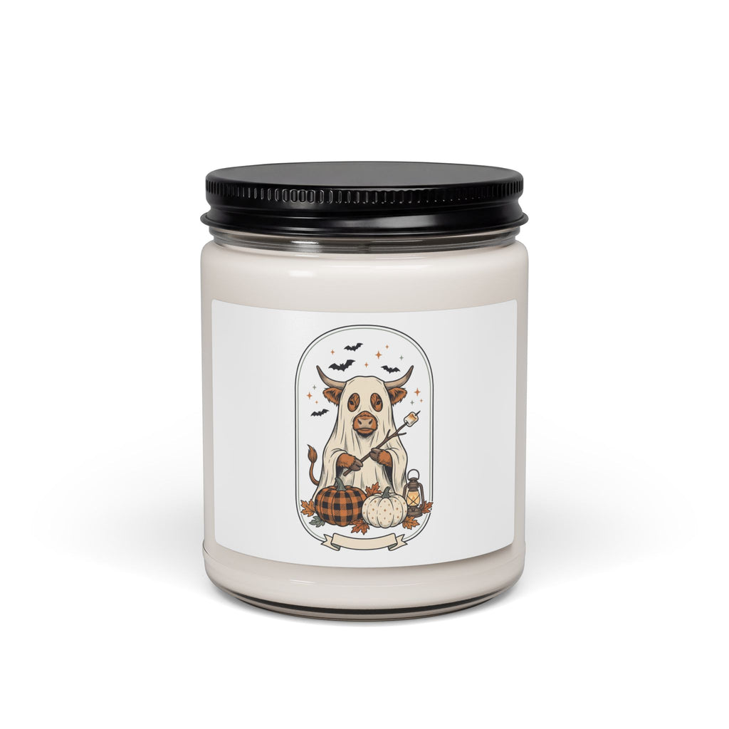 Spooky Pup Witch Candle, Soy Jar Candle | Spooky Animals Halloween Decor