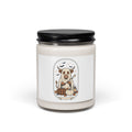 Spooky Pup Witch Candle, Soy Jar Candle | Spooky Animals Halloween Decor