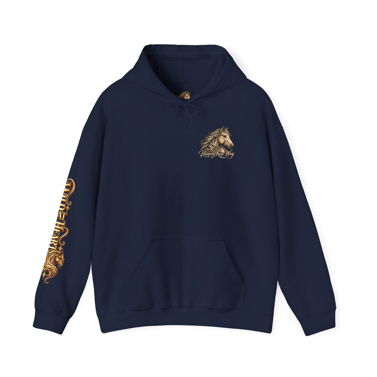 Horse Lover Western Equestrian Art Hoodie