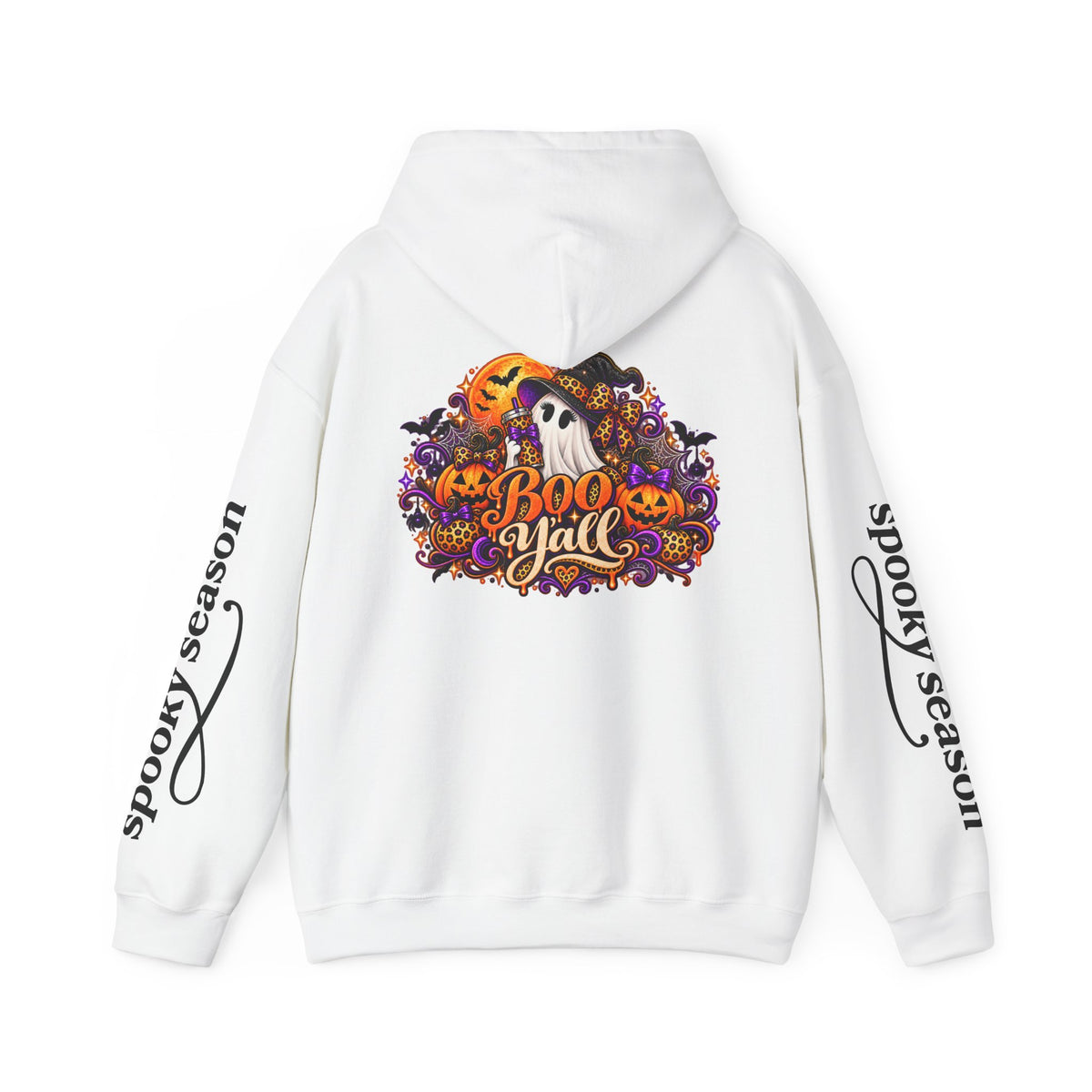 Boo Y'all Spooky Season Halloween Hoodie