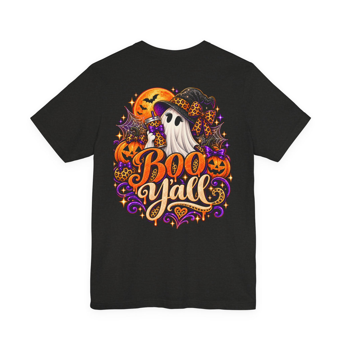 Boo Y’all Halloween Ghost Graphic Tee