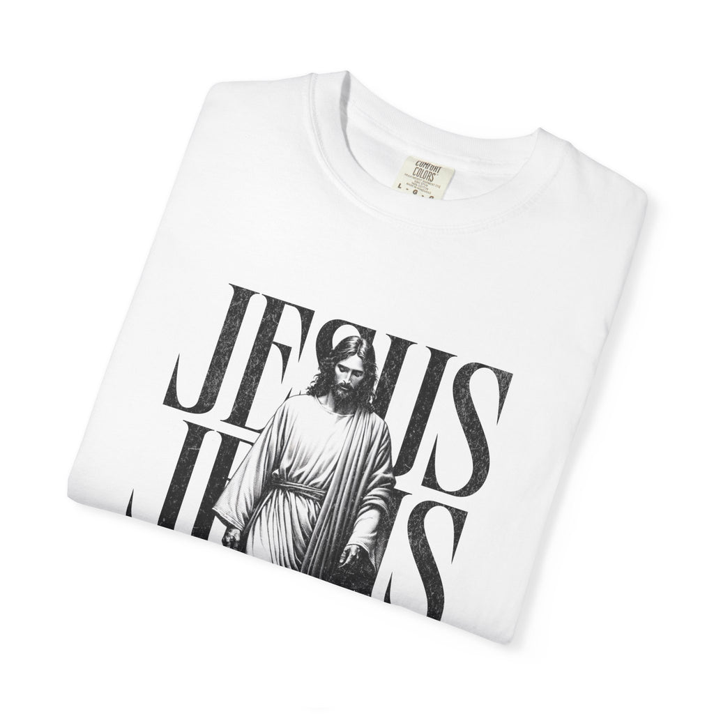 Jesus Typography Graphic T-Shirt — "The Way The Truth The Life" Christian Tee
