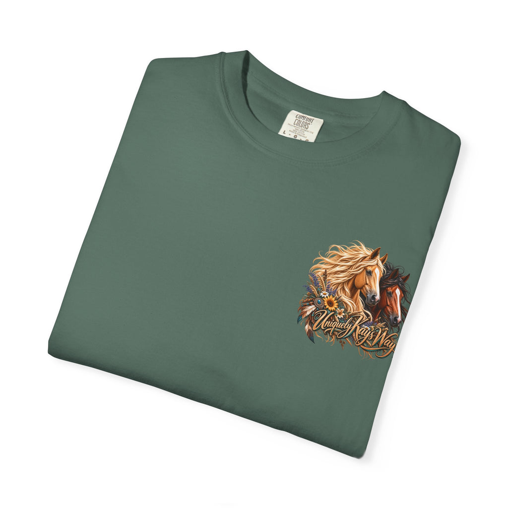 UKW Horse Collection - Running Horses T-Shirt — Majestic Wild Horse Graphic Tee