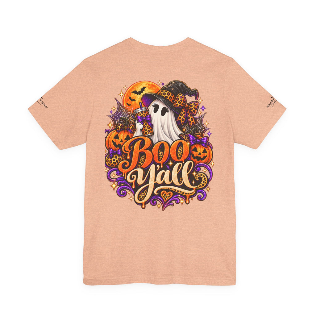 Boo Y’all Halloween Ghost Graphic Tee