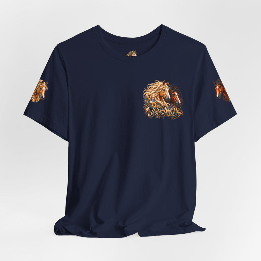 UKW Horse Collection — Vintage Equestrian Graphic T‑Shirt