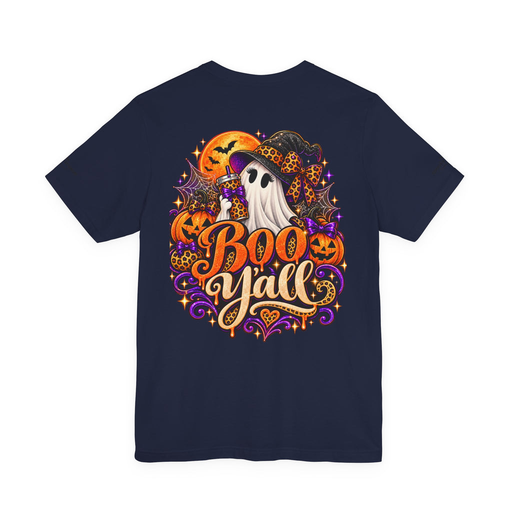 Boo Y’all Halloween Ghost Graphic Tee