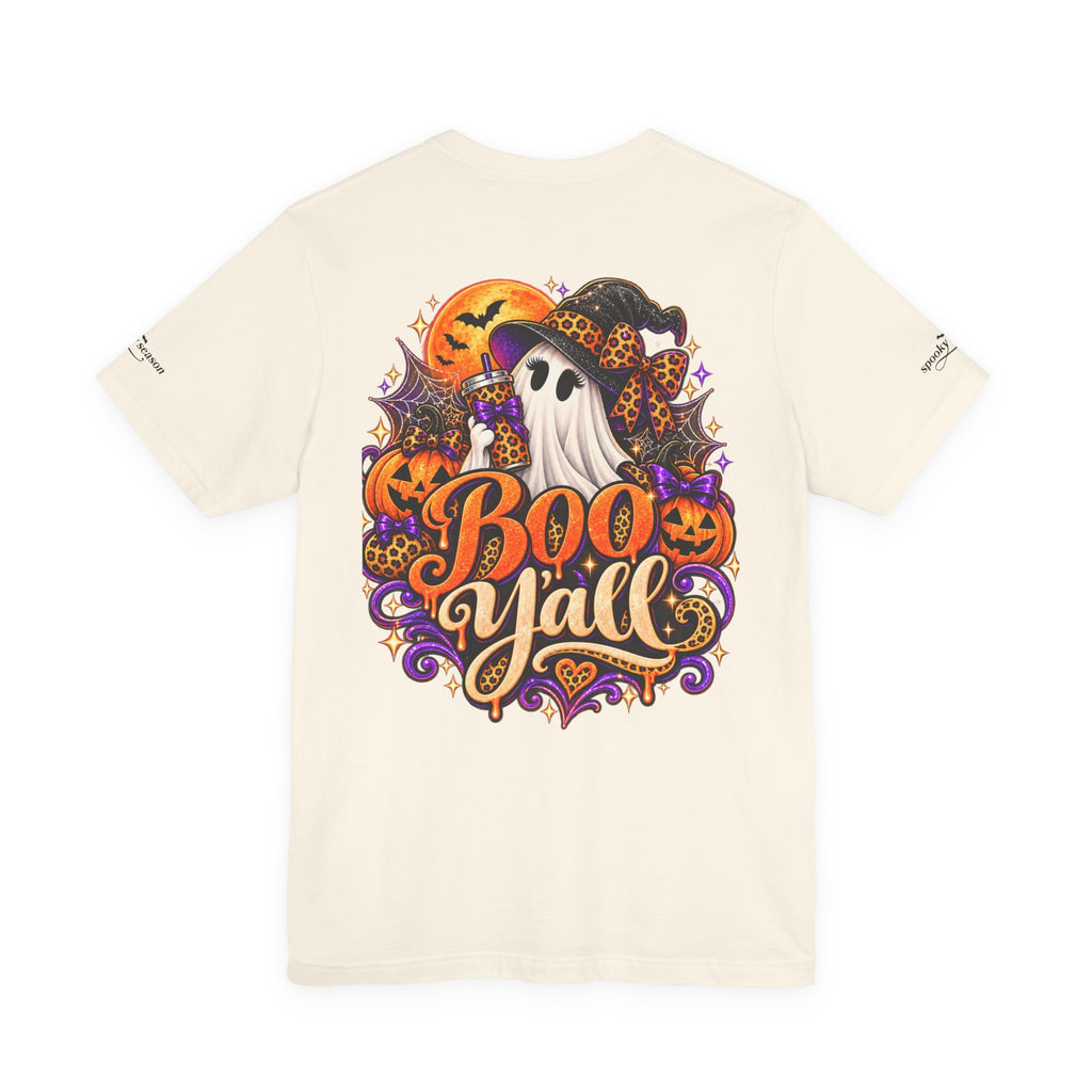 Boo Y’all Halloween Ghost Graphic Tee