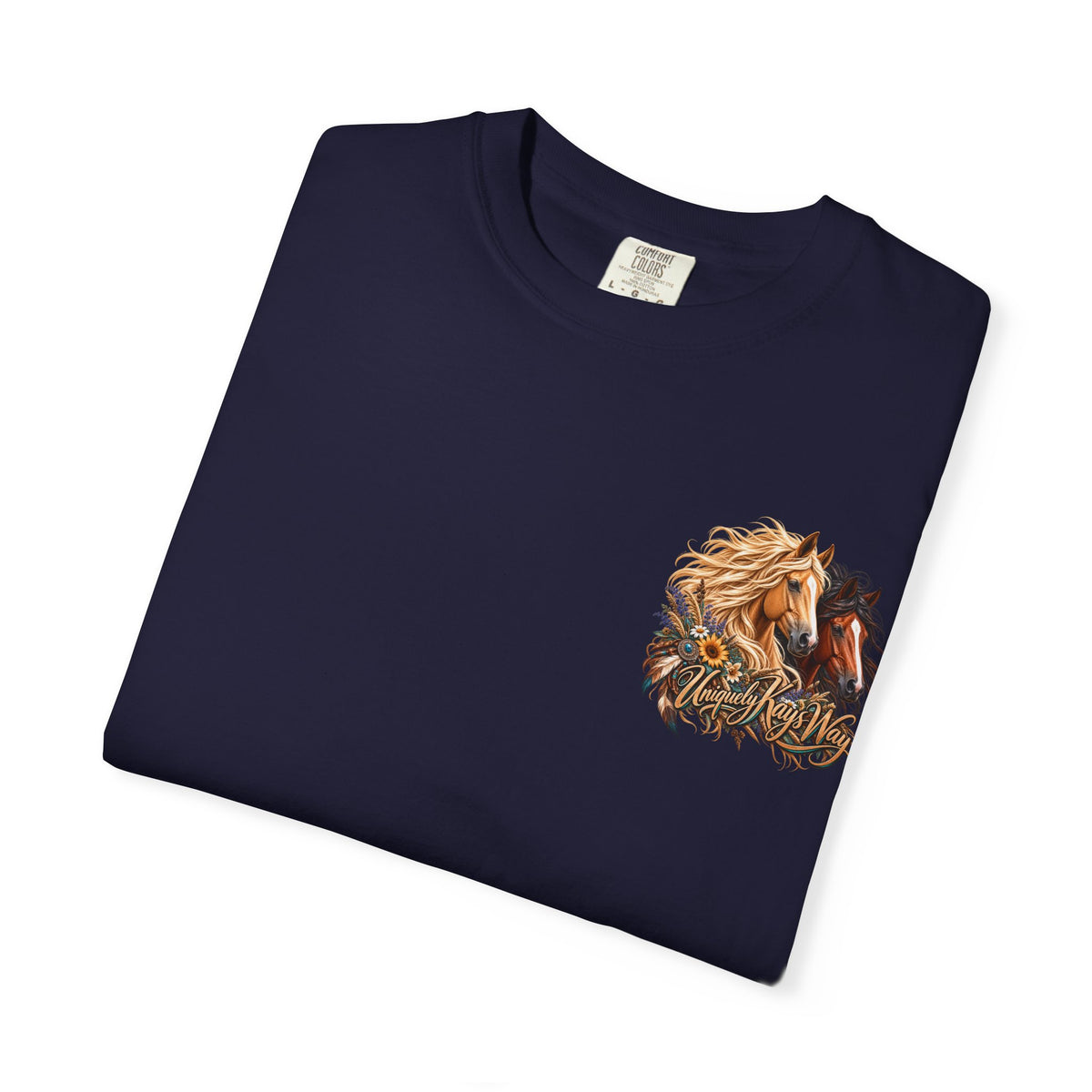 UKW Horse Collection - Running Horses T-Shirt — Majestic Wild Horse Graphic Tee